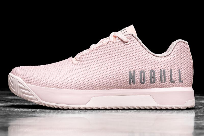 Nobull Rose+ Men's Trainers Pink | USA Q1531M